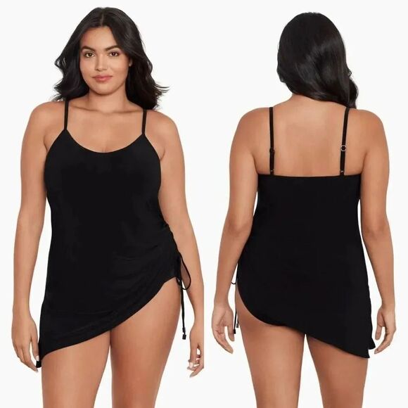 Magicsuit Plus Size Brynn Swim Dress Black 22W NWT - Picture 1 of 12